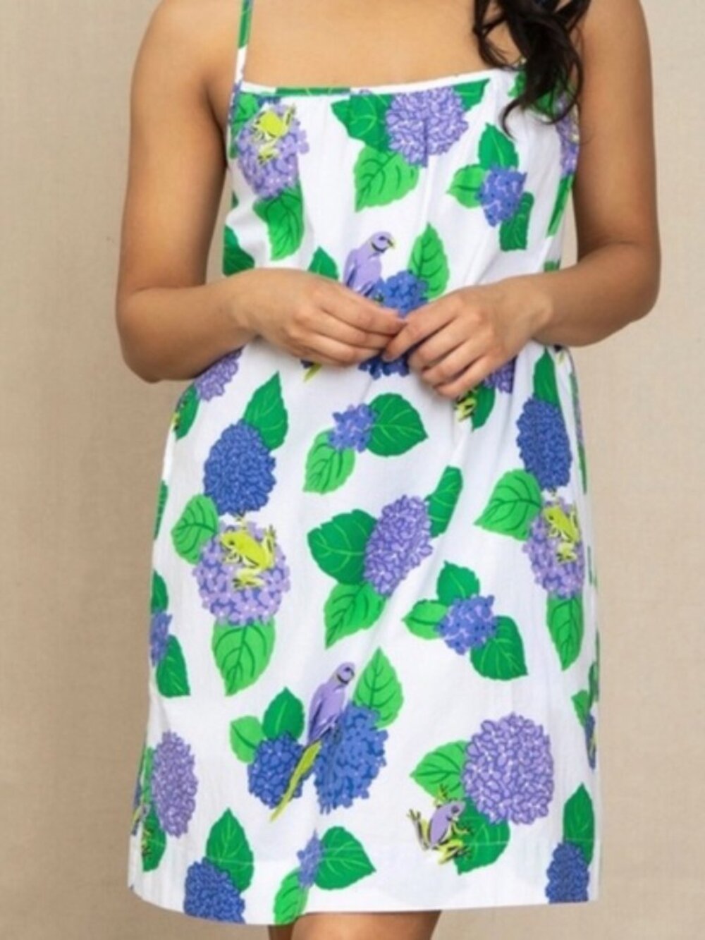 Hydrangea Hideaway Printfresh Sleep Dress